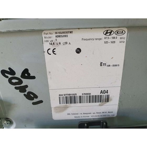 Sistema Navegacion Gps para Hyundai Kona
