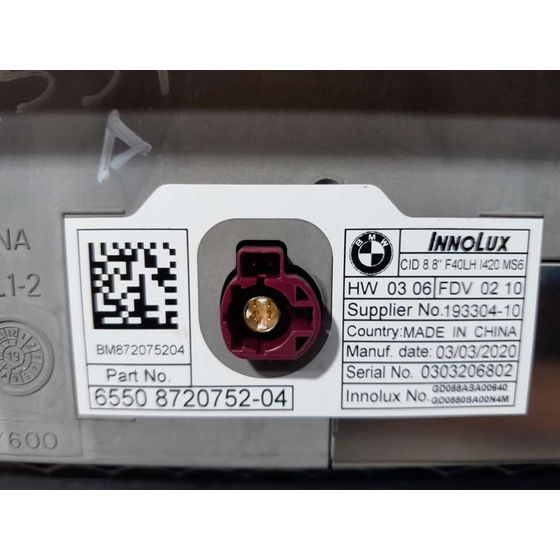 Sistema Navegacion Gps Para Bmw Serie 1 Lim.