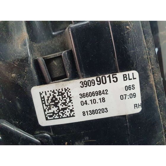 Piloto Trasero Derecho Para Opel Astra K Lim. 5Türig