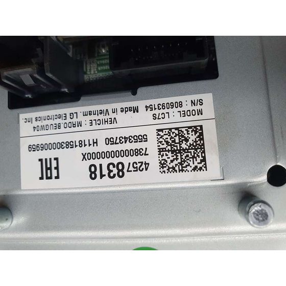 Sistema Navegacion Gps Para Opel Astra K Lim. 5Türig
