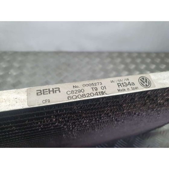 Condensador / Radiador Aire Acondicionado Para Volkswagen Polo