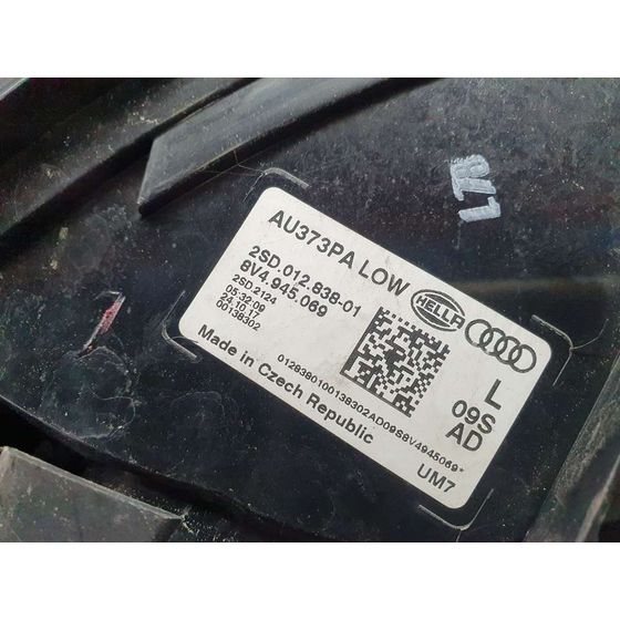Piloto Trasero Izquierdo para Audi A3 Sportback (8Vf)