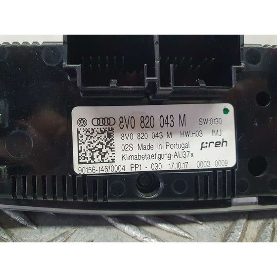 Mando Climatizador para Audi A3 Sportback (8Vf)