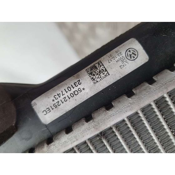 Radiador Agua Para Audi A3 Sportback