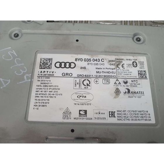 Modulo Electronico Para Audi A3 Sedan