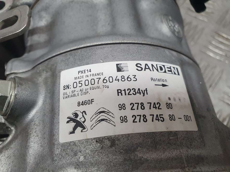 Compresor Aire Acondicionado Para Peugeot 3008