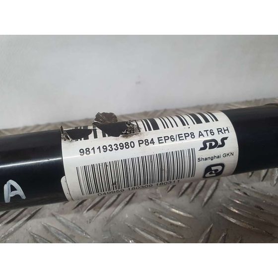 Transmision Delantera Derecha Para Peugeot 3008