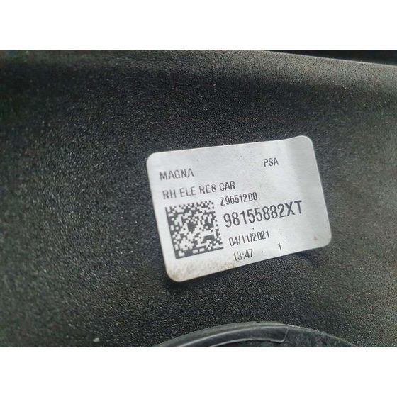 Retrovisor Derecho Para Citroen Jumpy Fugón