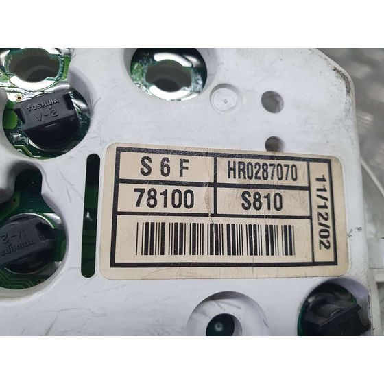Cuadro Instrumentos Para Honda Civic Berlina 3