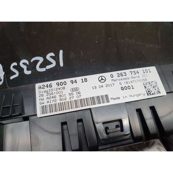 Cuadro Instrumentos para Mercedes-Benz Clase B (W246)