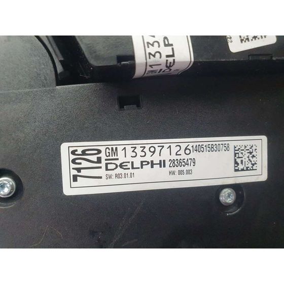 Mando Radio para Opel Astra J Lim.