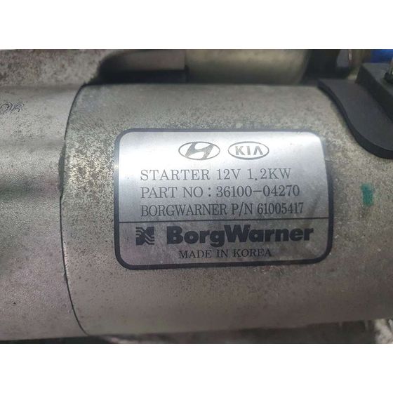 Motor Arranque Para Kia Stonic
