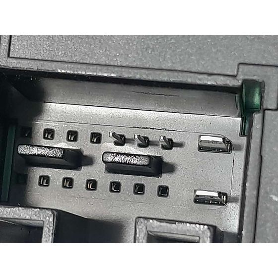 Elevalunas Trasero Derecho para Volkswagen Polo (6C1)