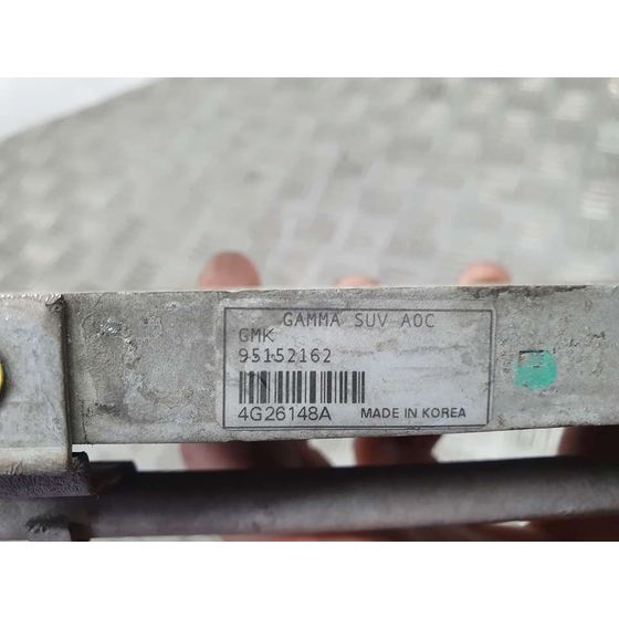 Radiador Agua Adicional Para Opel Mokka