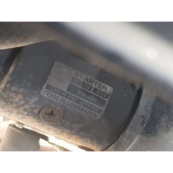 Motor Arranque Para Kia Sportage
