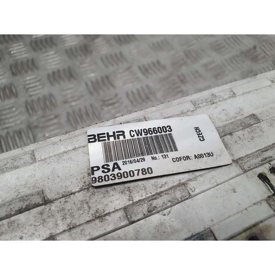 Intercooler Para Peugeot 2008