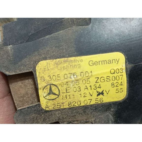 Faro Antiniebla Izquierdo Para Mercedes Clase B