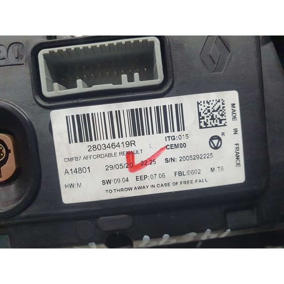 Sistema Navegacion Gps Para Renault Captur Ii