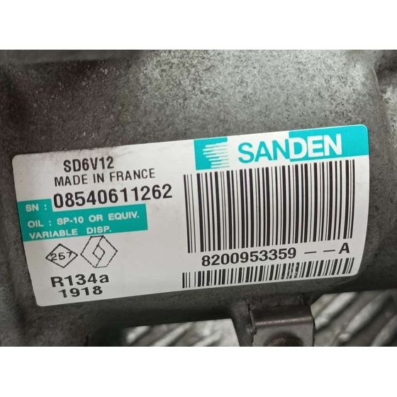 Compresor Aire Acondicionado Para Renault Kangoo