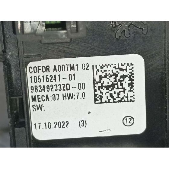 Mando Elevalunas Delantero Izquierdo Para Citroen C4
