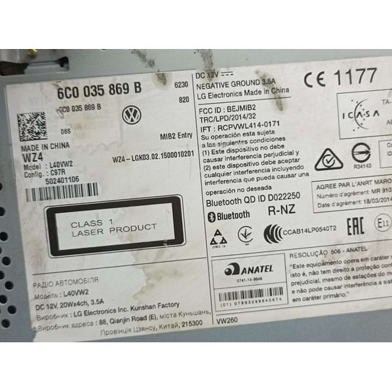 Sistema Navegacion Gps Para Volkswagen Polo