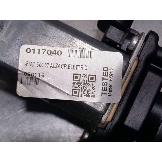Elevalunas Delantero Derecho Para Fiat Nuova 500