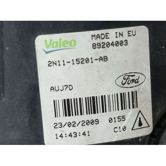 Faro Antiniebla Izquierdo Para Ford Fiesta