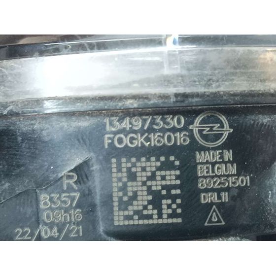 Faro Antiniebla Derecho Para Citroen C3 Aircross