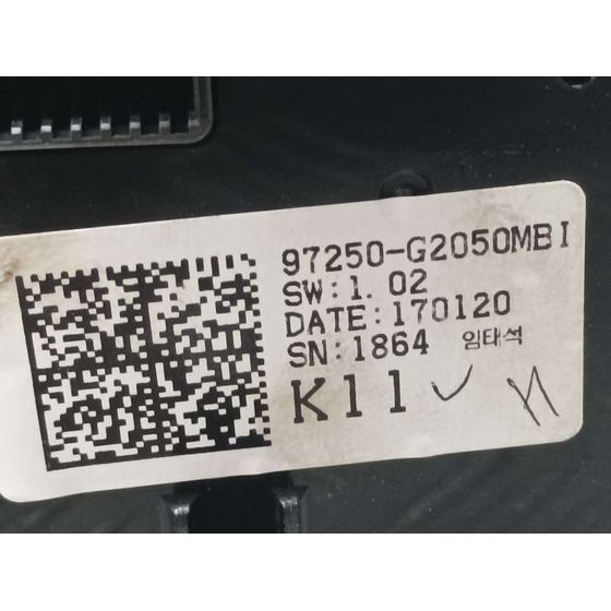 Mando Climatizador Para Hyundai Ioniq