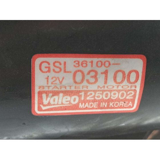 Motor Arranque Para Hyundai I20