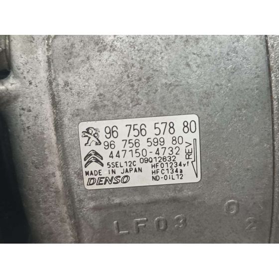 Compresor Aire Acondicionado para Peugeot 308