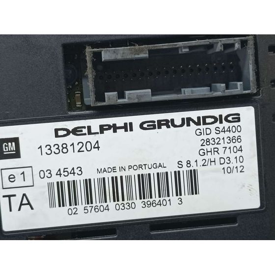 Pantalla Multifuncion para Opel Corsa D