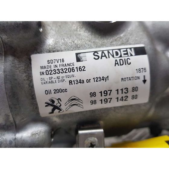 Compresor Aire Acondicionado para Peugeot Boxer Furgón