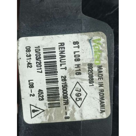 Faro Antiniebla Izquierdo para Renault Megane Iv Berlina 5P