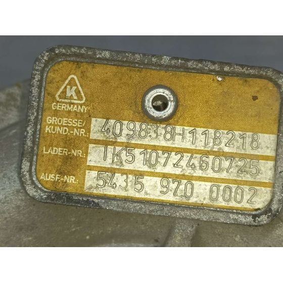 Turbocompresor para Renault Kangoo (F/Kc0)