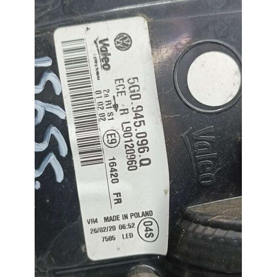 Piloto Trasero Derecho para Volkswagen Golf Vii Lim. (Bq1)