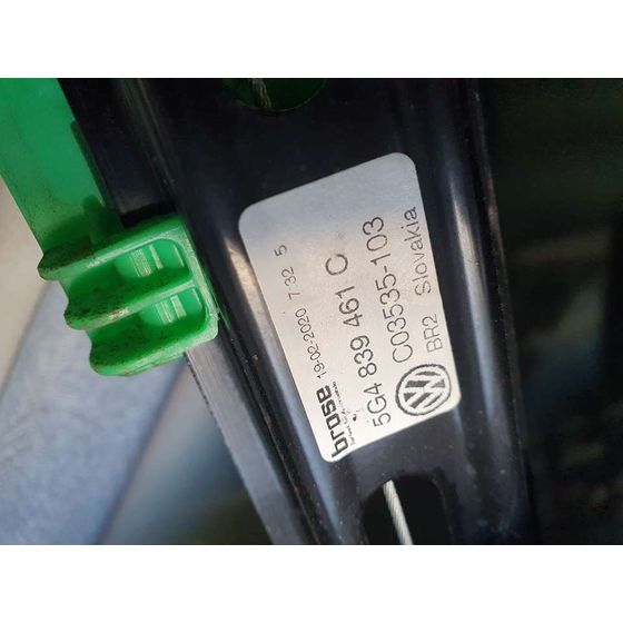 Elevalunas Trasero Izquierdo para Volkswagen Golf Vii Lim. (Bq1)
