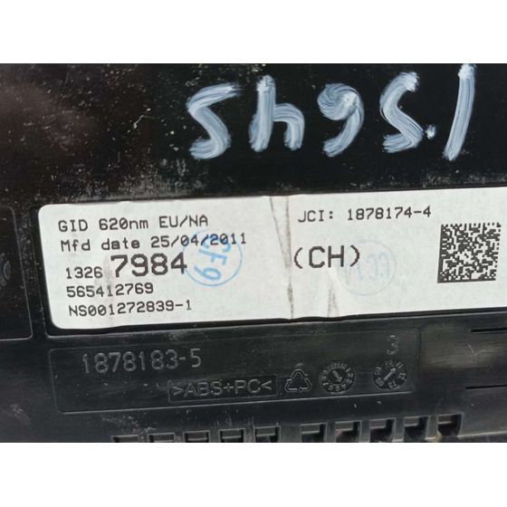 Pantalla Multifuncion para Opel Astra J Lim.