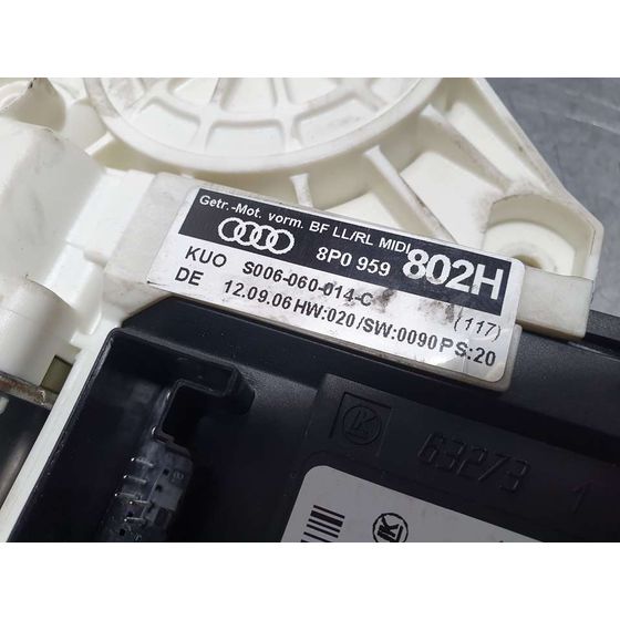Motor Elevalunas Delantero Derecho para Audi A3 Sportback (8P)