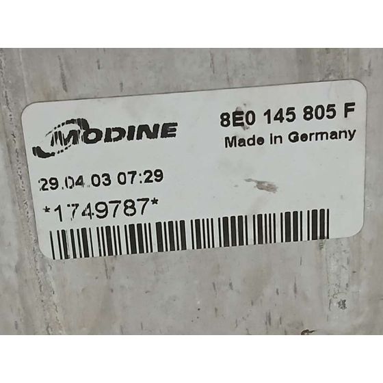 Intercooler para Audi A4 Berlina (8E)