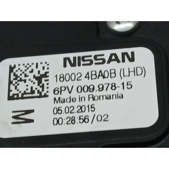 Potenciometro Pedal para Nissan Qashqai (J11)