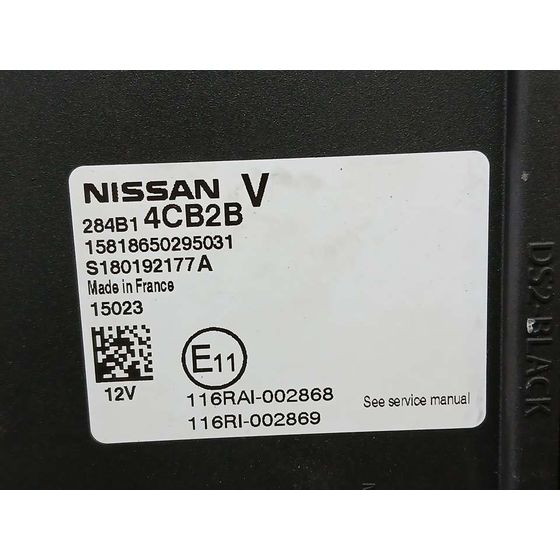Caja Reles / Fusibles para Nissan Qashqai (J11)