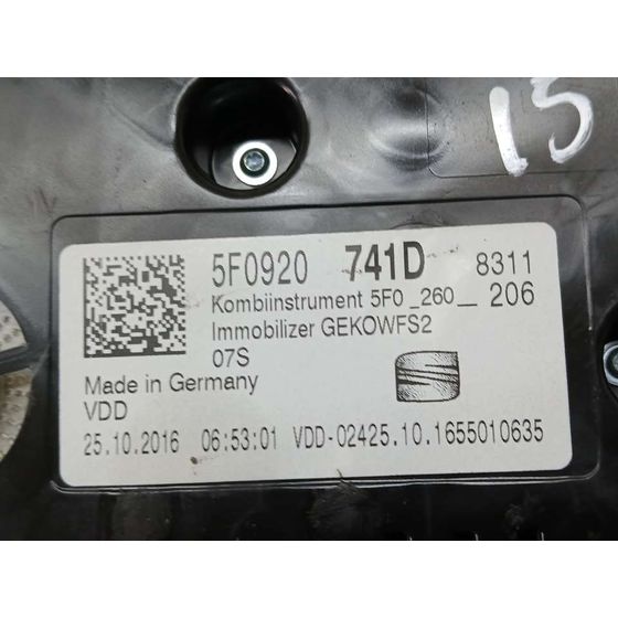 Cuadro Instrumentos para Seat Leon (5F1)