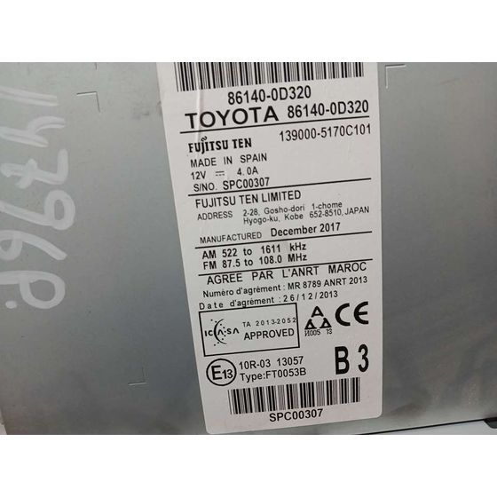 Sistema Navegacion Gps para Toyota Yaris