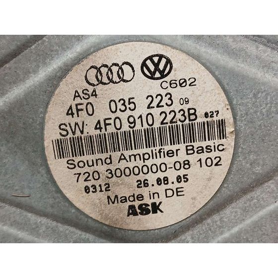 Amplificador Radio para Audi A6 Berlina (4F2)