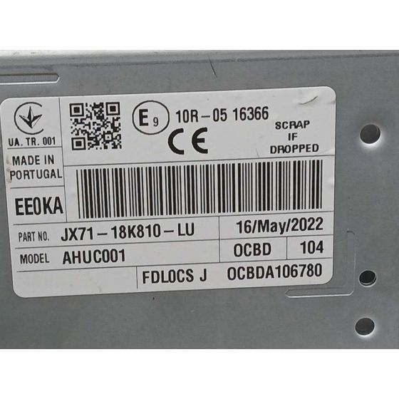 Sistema Audio / Radio para Ford Kuga