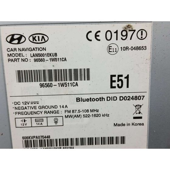 Sistema Navegacion Gps para Kia Rio