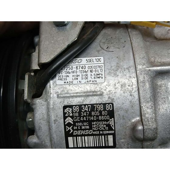 Compresor Aire Acondicionado para Opel Mokka