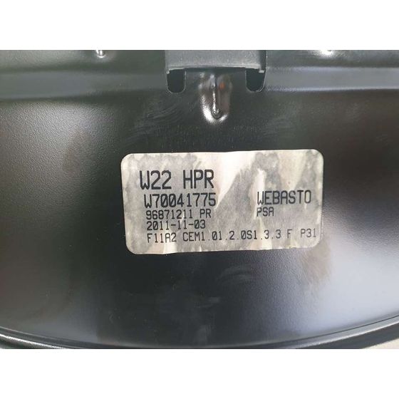 Techo Interior Electrico para Peugeot 508 Sw