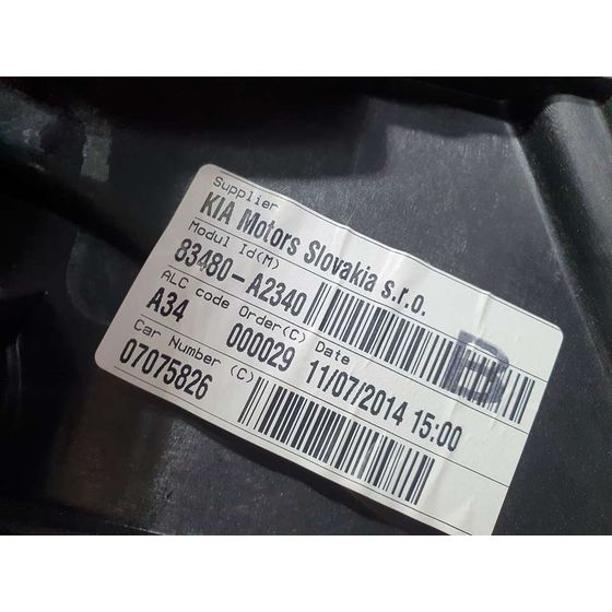 Elevalunas Trasero Derecho para Kia Cee'd
